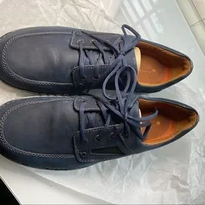 Clarks | Shoes | Mens Size 3 Clarks Unnature Time Navy  display picture 1